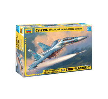 Модель "Су-27УБ"  1/72 Звезда