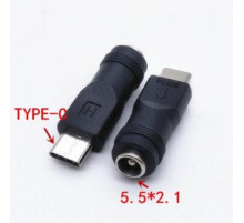 Переходник питания 5.5х 2.1мм.-TYPE-C