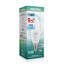 Лампа светод. Smart Buy 9.5Вт Е14 4000К свеча