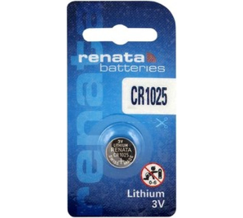 Элемент питания Renata CR1025 3Вольта