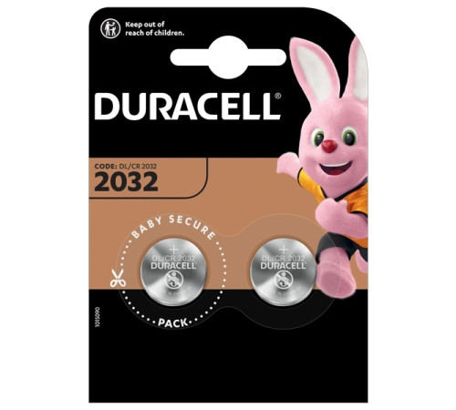 Элемент питания Duracell DL2032 3Вольта