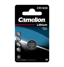 Элемент питания Camelion CR1620 3Вольта 
