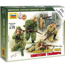Модель "Сов. снайперы" 1/72 Звезда/6193/