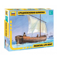 Модель "Средневековая шлюпка" 1/72 Звезда