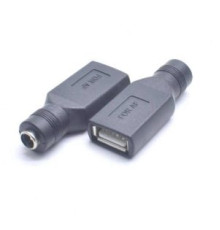 Переходник питания 5.5х2.1мм.- USB /гнездо/