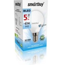 Лампа светод. Smartbuy 5Вт Е14 4000К шар