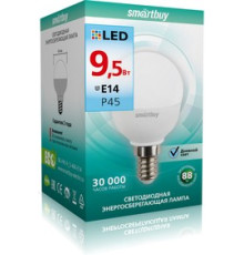 Лампа светод. Smartbuy 9.5Вт Е14 4000К шар