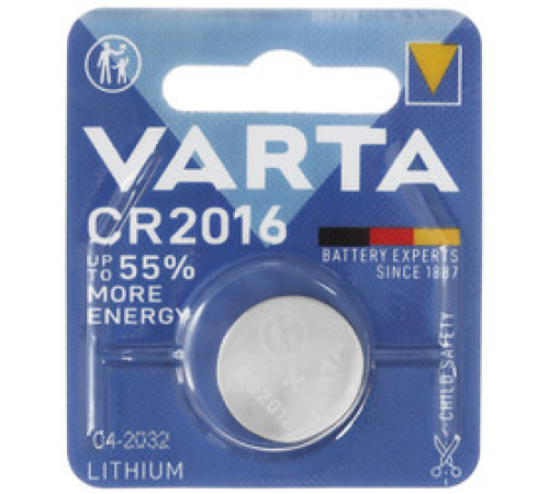 Элемент питания VARTA CR2016 3Вольта