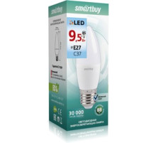 Лампа светод. Smart Buy 9.5Вт Е27 4000К свеча