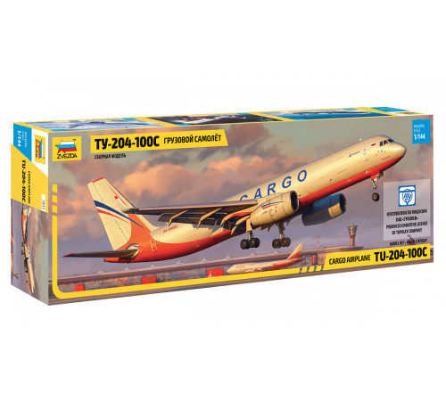 Модель "Ту-204-100С" 1/144 Звезда