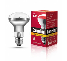 Лампа накаливания Camelion R63 60Вт Е27