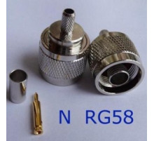 Разъем N-типа /шт./ обжимной RG-58