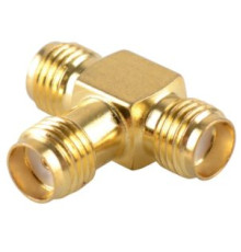 Переходник SMA /гнездо/- SMA /гнездо/ тройник