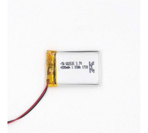 Аккумулятор Li-Po 3.7В 600мАч /602535/