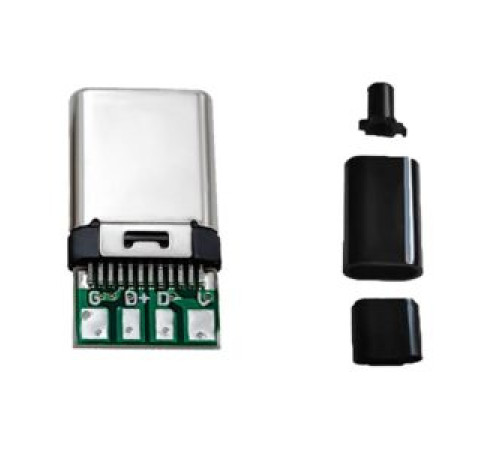 Штекер USB Type-C под пайку /зарядка/
