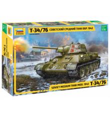 Модель "Т-34/76 1942г.  1/35 Звезда /3686/