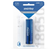 Аккумулятор Li-ion 2200мАч Smartbuy 3.7В 18650