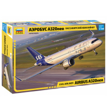 Модель Аэробус "А320neo" 1/144 Звезда