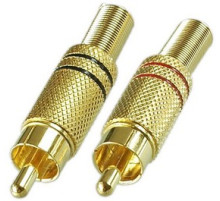 Разъем RCA/шт./ зол. пайка