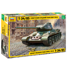 Модель "Т-34/85" /обр.1944г./ 1/35 Звезда