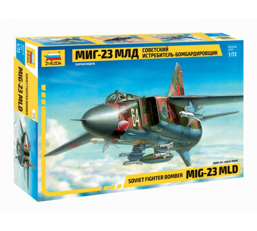 Модель "МиГ-23МЛД" 1/72 Звезда
