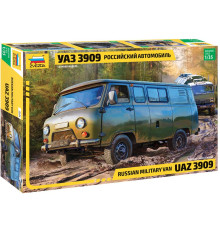  Модель Рос.автомобиль "УАЗ 3909" 1/35 Звезда