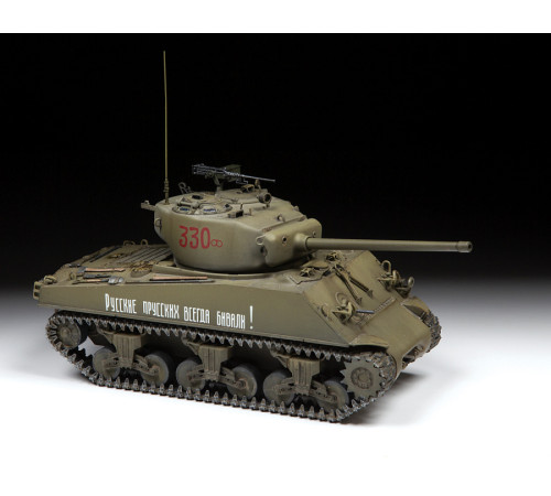 Модель  "Шерман М4А2" 1/35 Звезда