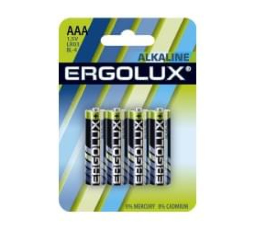 Элемент питания ERGOLUX LR03 1.5Вольта