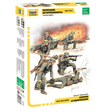 Модель "Немецкие штурмпионеры" 1/35 Звезда