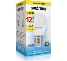 Лампа светод. Smartbuy 12Вт Е27 3000К шар