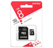 Карта памяти 8Gb SDHC class10 Smartbay