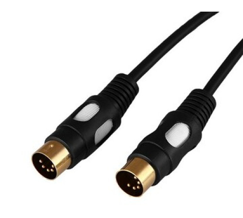 Шнур 5pin шт.-5pin шт. 1.5метра OD5.0мм.
