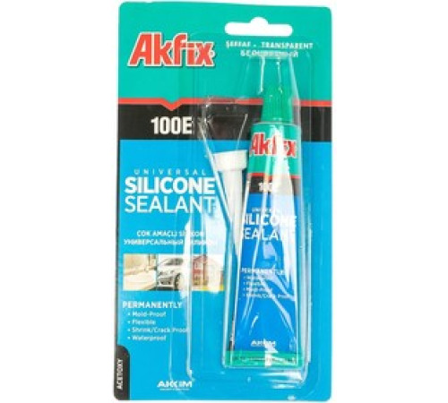 Герметик AKFIX 100Е /прозрачный/ 50ml.