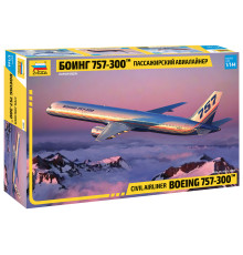 Модель "Боинг 757-300" 1/144 Звезда