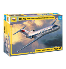 Модель "Як-40" 1/144 Звезда