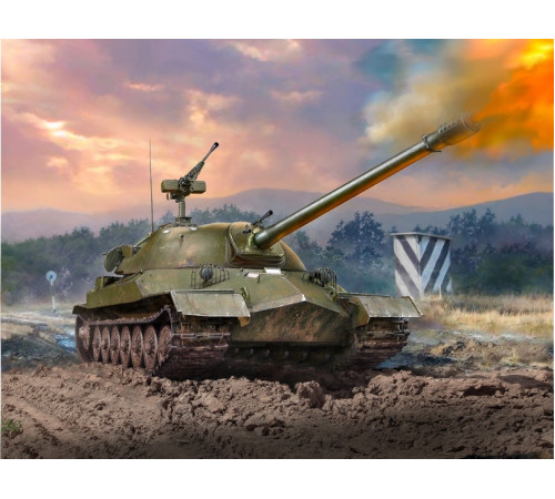 Модель Советский тяжелый танк "ИС-7" 1/100 6292