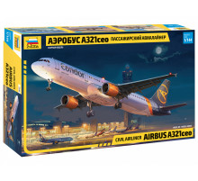 Модель Аэробус "А321ceo" 1/144 Звезда