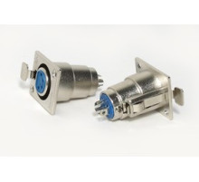 Гнездо XLR 4P на корпус /металл/  