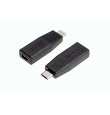 Переходник microUSB/шт./- Mini USB/гн./