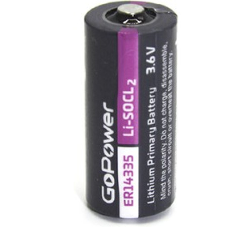Элемент питания GoPower ER14335-SR2 2/3AA 3.6Вольта