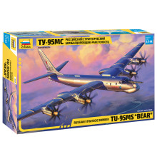 Модель "Ту-95МС" 1/144 Звезда