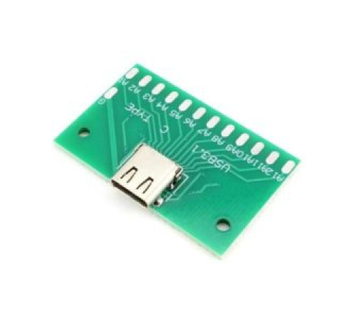 Плата тестовая Type-C USB 3.1 24P