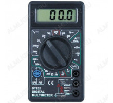 Мультиметр цифровой DT-832 черный