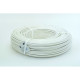 Кабель коаксиал.RG-6U+Cu 75Ом белый/черный Чуваш