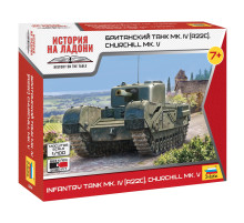 Модель "Mk Churchill" 1/100 Звезда 6294