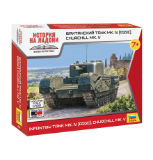 Модель "Mk Churchill" 1/100 Звезда 6294
