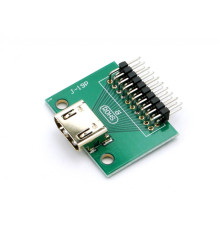Разъем HDMI  гн.на плате 19конт.
