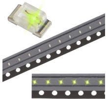 Светодиод SMD 1005 зеленый 3В.25мА/10шт./