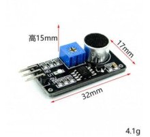 Модуль звукового датчика Arduino 3.5-5Вольт