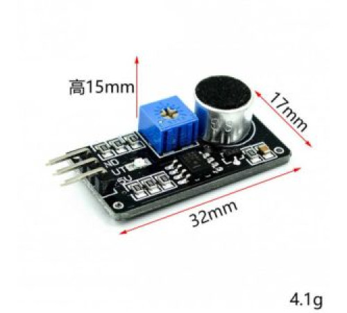 Модуль звукового датчика Arduino 3.5-5Вольт